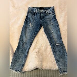 Express repreve mid rise ankle legging